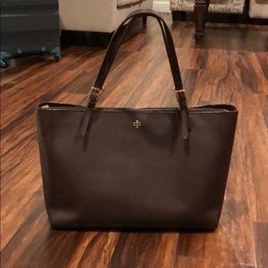 Tory Burch dark brown bag